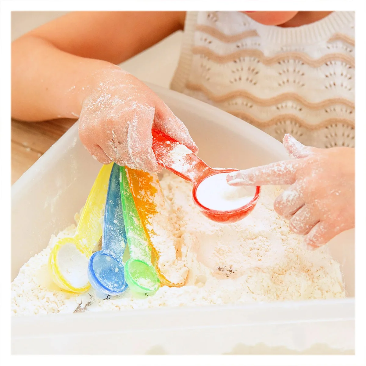 Set 6 linguri colorate pentru masurare [1]