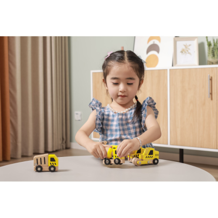 Jucarii de rol - Set 6 vehicule de constructie, Viga