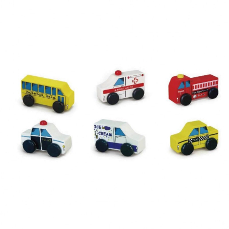 Vehicule - Set 6 vehicule de oras