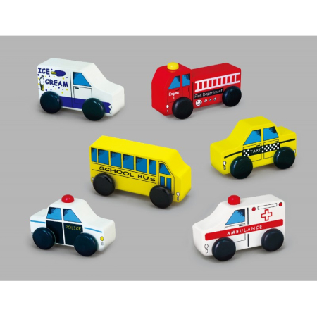 Set 6 vehicule de oras [2]