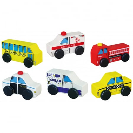 Vehicule - Set 6 vehicule de oras