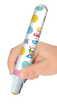 Set 8 carioci lavabile Dots 4 Fun - culori perlate [2]