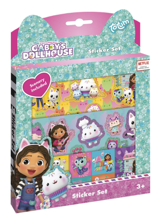 Lucru Manual - Set abtibilduri - Gabby's Dollhouse