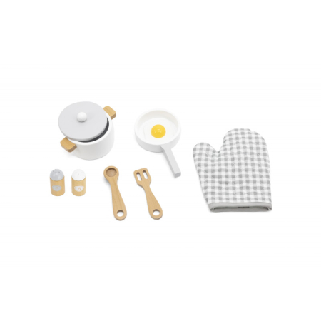 Jucarii de rol - Set accesorii de gatit - Gri, Viga