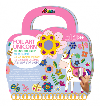 Cadouri Fete - Set Arta cu folie - Unicorn