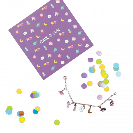 Set cadou bratara si charmuri - Calendar pentru sarbatorit evenimente Chase Your Dream [3]