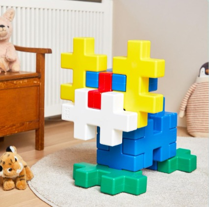 Set constructie Plus-Plus, 24 piese, KAEMPE Educational [4]