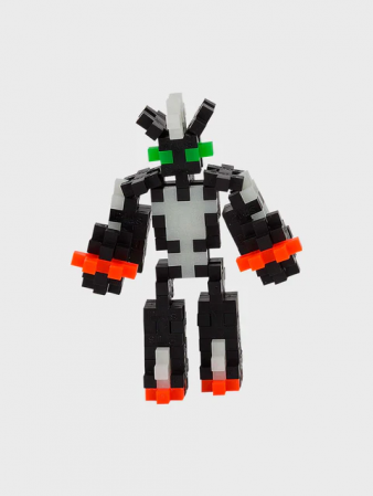 Set constructie Plus-Plus, 360 piese, Construieste si Straluceste, culori fluorescente [4]