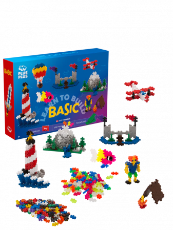 Set constructie Plus-Plus, 600 piese, Invata sa construiesti [3]