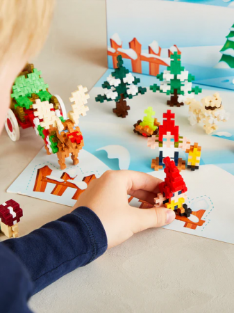 Set constructie Plus-Plus, Calendar Advent - Lumea lui Mos Craciun [4]