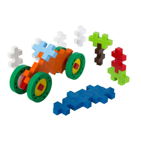 Set constructie Plus-Plus Make&Go, 29 piese mari [1]