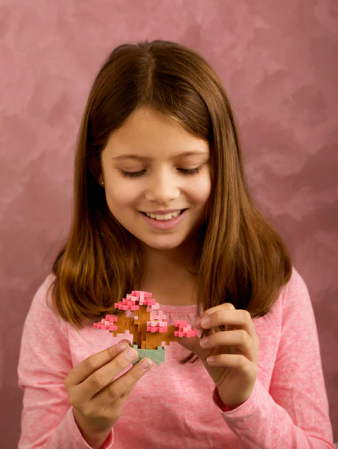 Set constructie Plus-Plus, PLANTE - Bonsai roz [4]