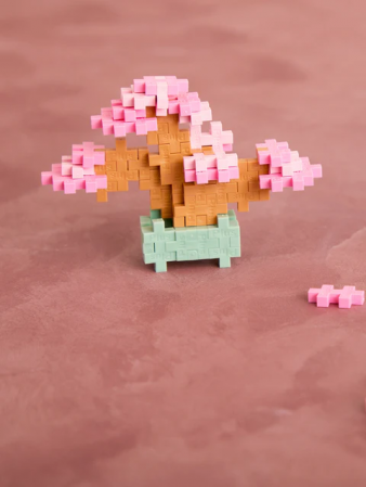 Set constructie Plus-Plus, PLANTE - Bonsai roz [6]