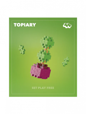 Cadouri copii Paste - Set constructie Plus-Plus, PLANTE - Topiary