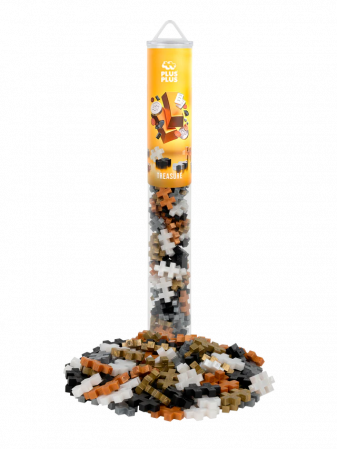 Set constructie Plus-Plus, tub 100 piese, Comori [2]