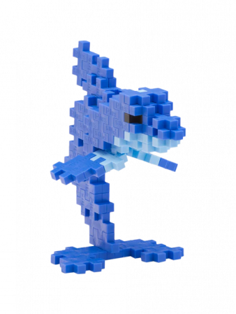 Set constructie Plus-Plus, tub 100 piese, Delfin [1]