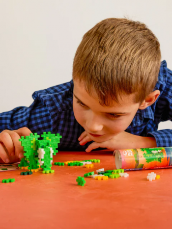 Set constructie Plus-Plus, tub 100 piese, Elefant [2]