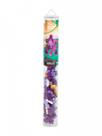 Seturi Constructie - Set constructie Plus-Plus, tub 100 piese, Maimuta