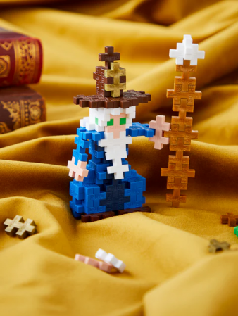 Set constructie Plus-Plus, tub 100 piese, Vrajitor [1]