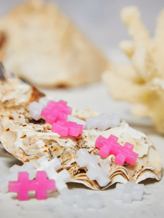 Set constructie Plus-Plus, tub 100 piese, Pearl mix, culori perlate [3]