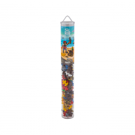 Halloween - Set constructie Plus-Plus, tub 100 piese, Pirat
