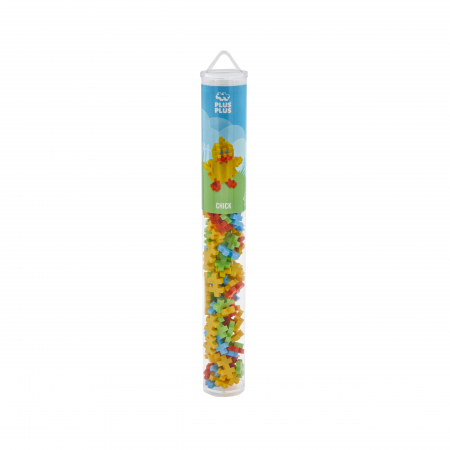 Seturi Constructie - Set constructie Plus-Plus, tub 100 piese, Pui