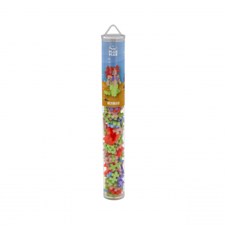 Seturi Constructie - Set constructie Plus-Plus, tub 100 piese, Sirena