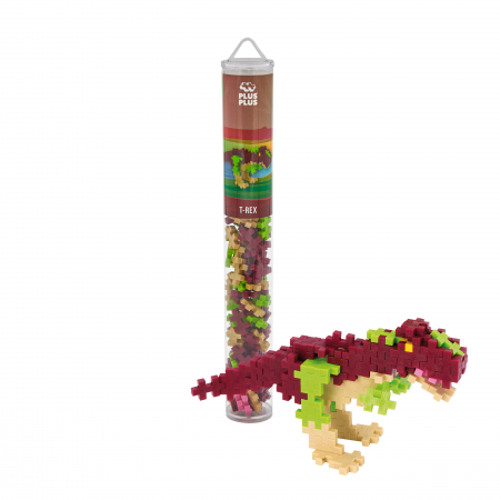Set constructie Plus-Plus, tub 100 piese, T-Rex [1]