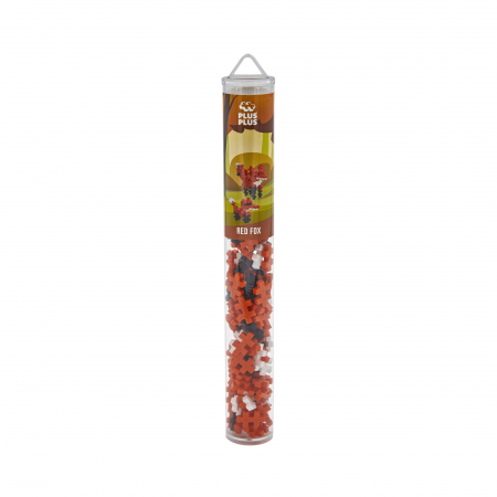 Seturi Constructie - Set constructie Plus-Plus, tub 100 piese, Vulpe