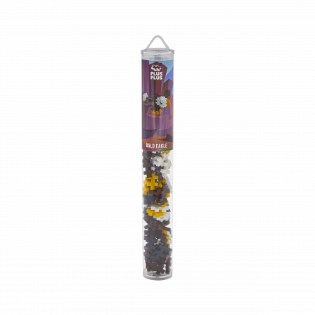 Seturi Constructie - Set constructie Plus-Plus, tub 100 piese, Vultur