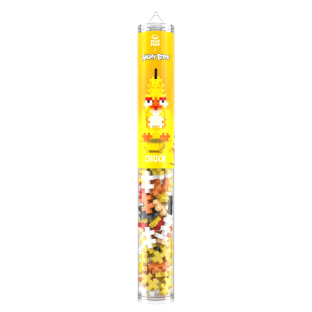 Set constructie Plus-Plus, tub 110 piese, Angry Birds CHUCK [1]