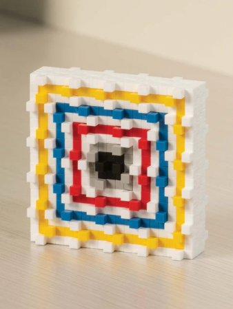 Set constructie Plus-Plus, tub creare tablou, Inspirat de Mondrian [2]