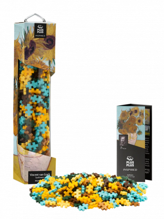 Set constructie Plus-Plus, tub creare tablou, Inspirat de Van Gogh [3]