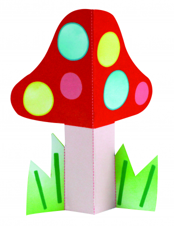 Set creativ 2 in 1 - Pictura si Origami - Gradina [4]