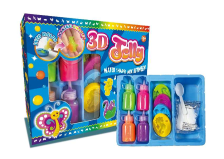 Noutati - Set creativ 3D Jelly - gel modelator