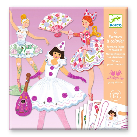 Varsta - Set creativ Balerine, Djeco