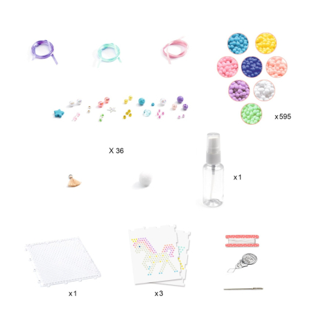 Set creativ Bile magice Unicorn, Djeco [2]