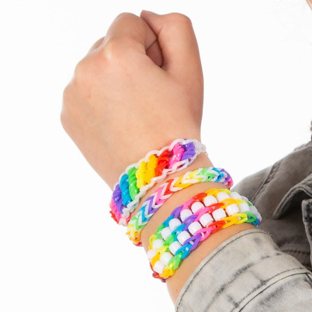 Set creativ cu elastice - Loom i Do [4]
