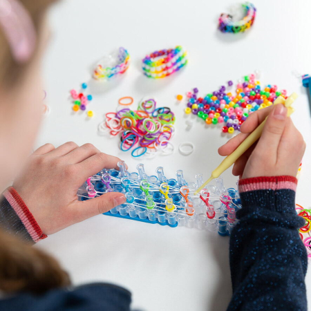Set creativ cu elastice - Loom i Do [2]