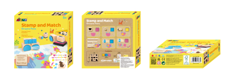 Set creativ cu stampile - Animale [10]