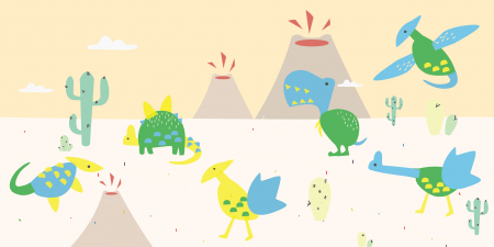 Set creativ cu stampile - Dinozauri [9]