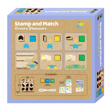 Set creativ cu stampile - Dinozauri [1]