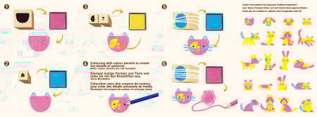 Set creativ cu stampile - Animale [3]