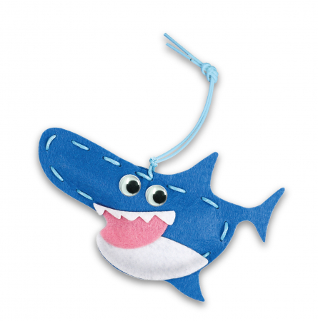 Set creativ de cusut cu tehnica siretului - Primul meu Pandantiv Prieteni Marini, nivel 1 [8]