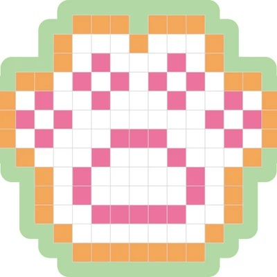 Set creativ de desen Pixel Art cu stickere kawaii [1]