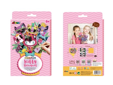 Set creativ de razuit Buchet - Pisicuta [8]