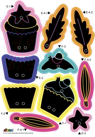 Set creativ de razuit Buchet - Tort [7]