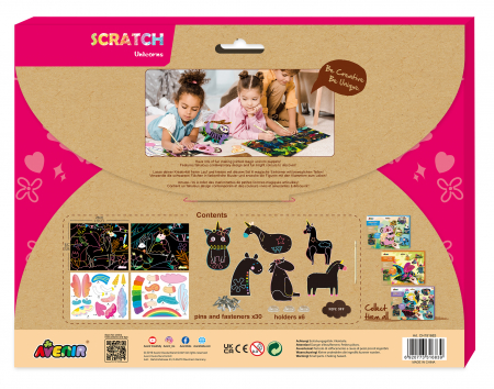 Set creativ de razuit - Unicorni in miscare [2]