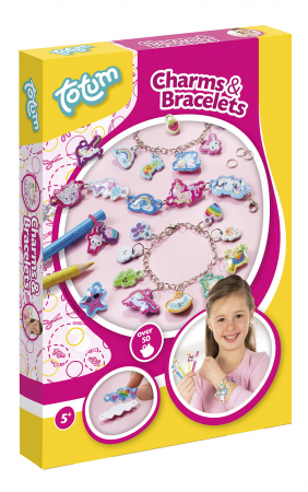 Bijuterii fantezie - Set creativ DIY Bratari cu pandantive