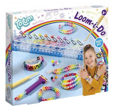 Jucarii creative - Set creativ DIY gherghef cu elastice